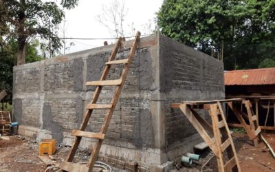 We have built a water tank for avocado farm